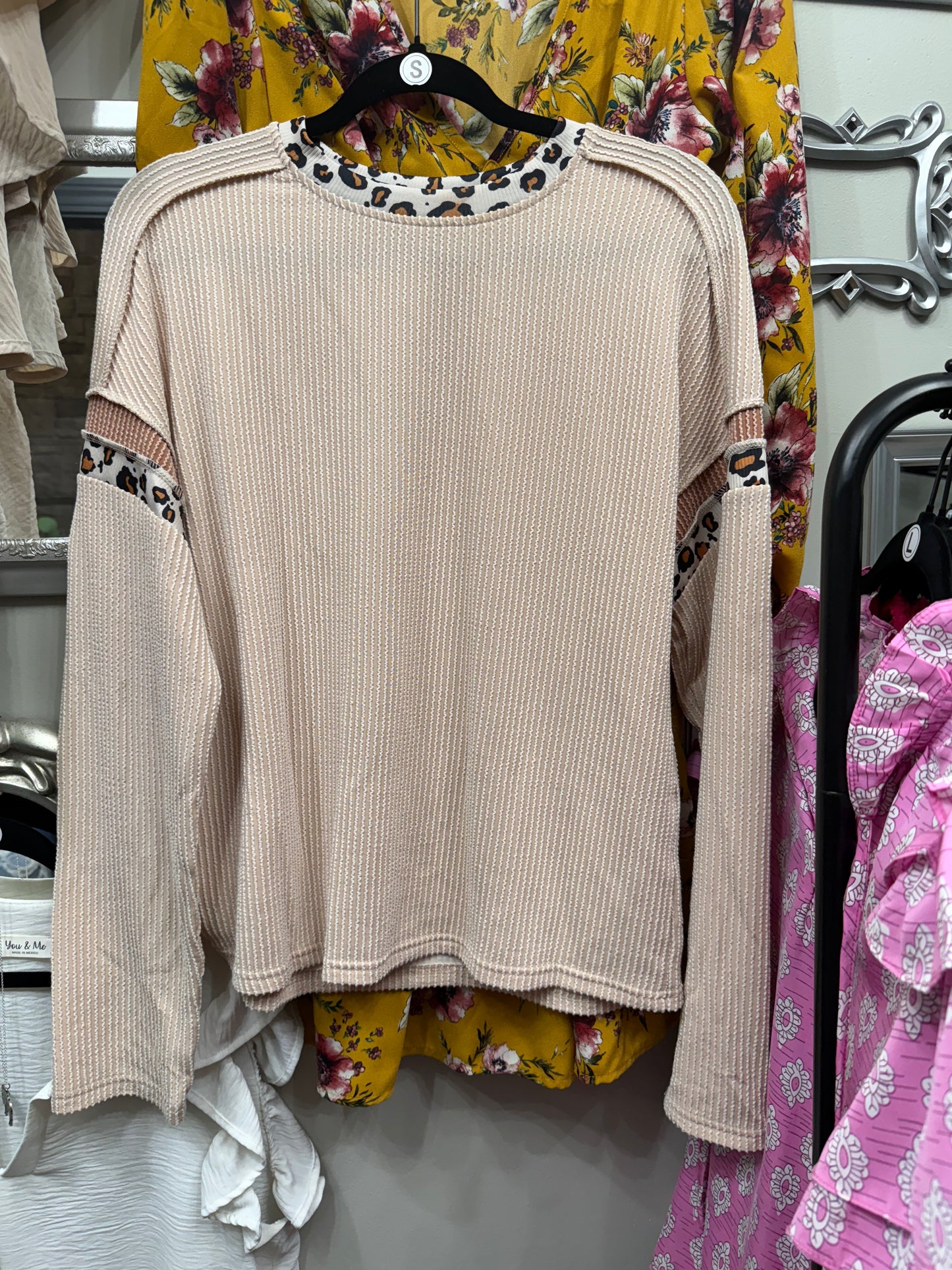 Print Long Sleeve Top