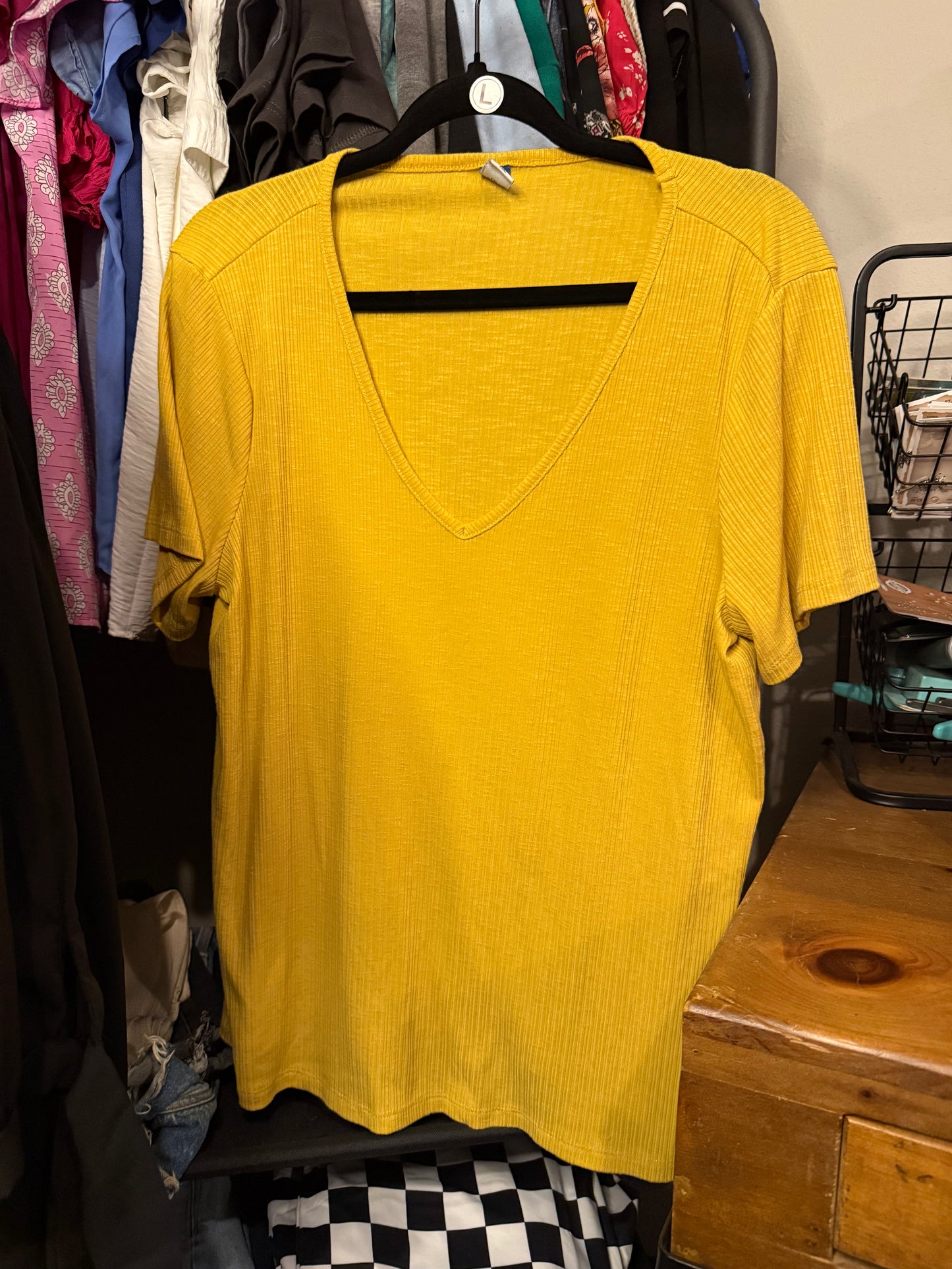 Basic Yellow Tee