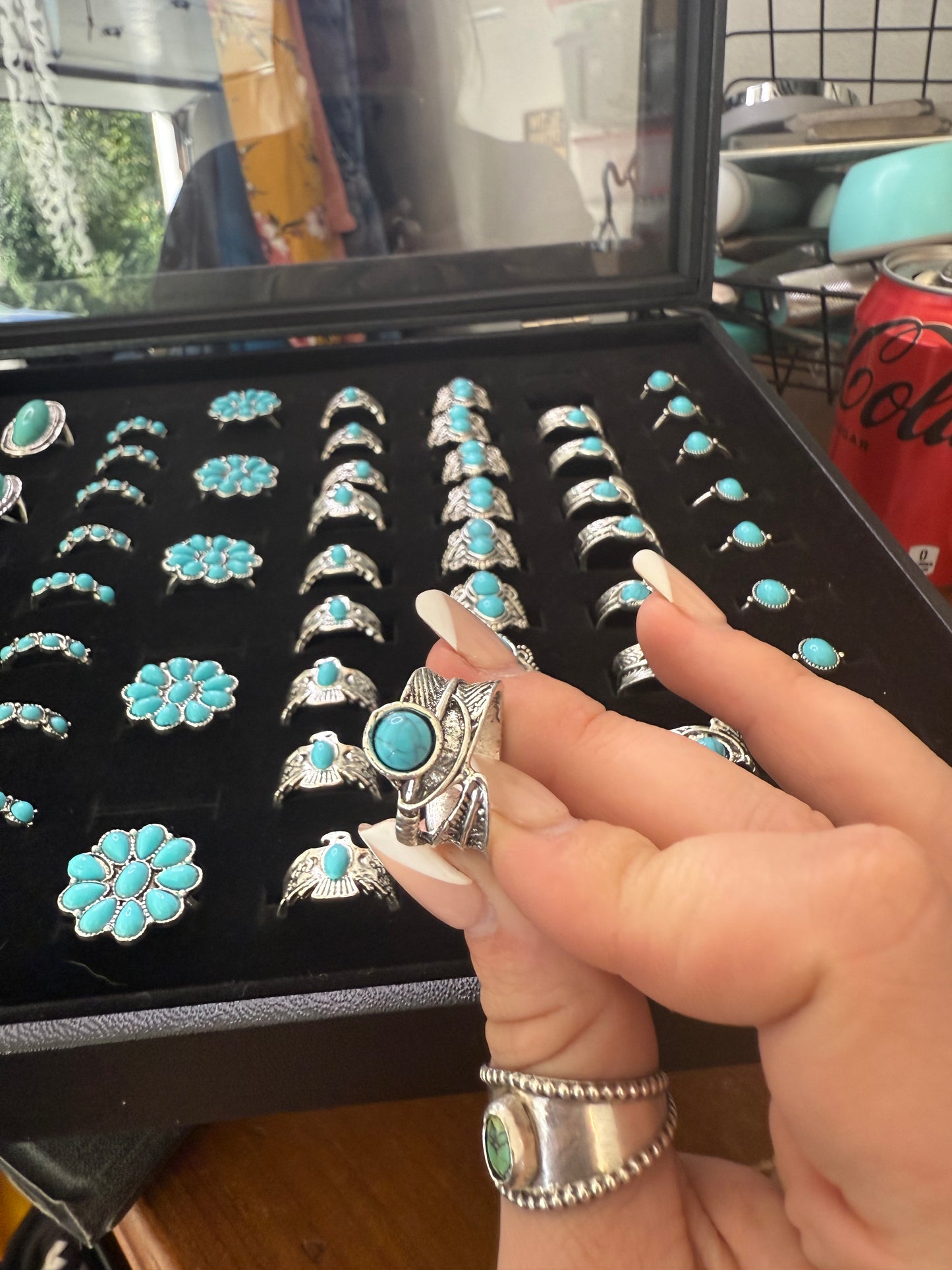 Turquoise Rings