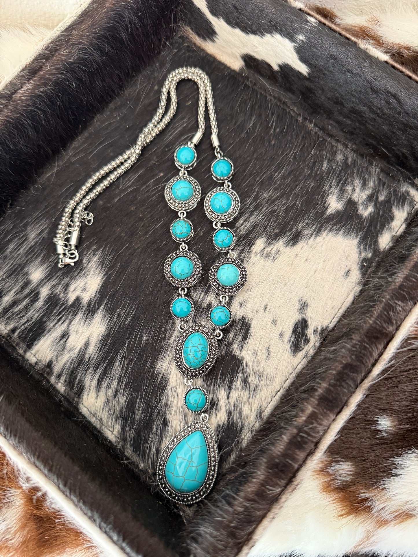 Turquoise Water Drop Necklace