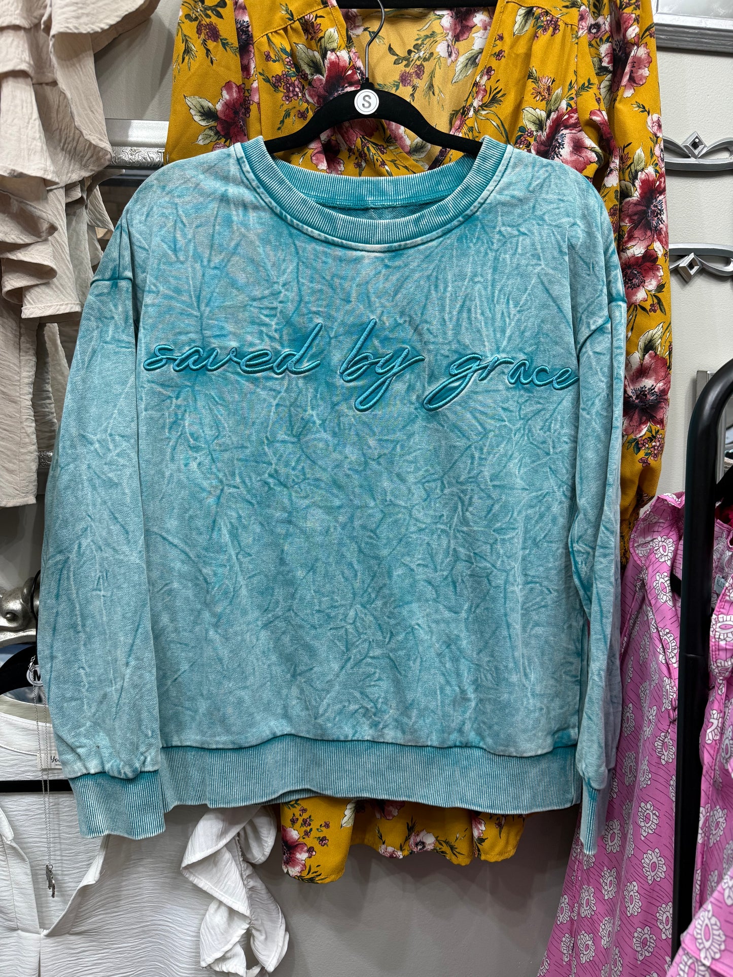 Saved By Grace Crewneck