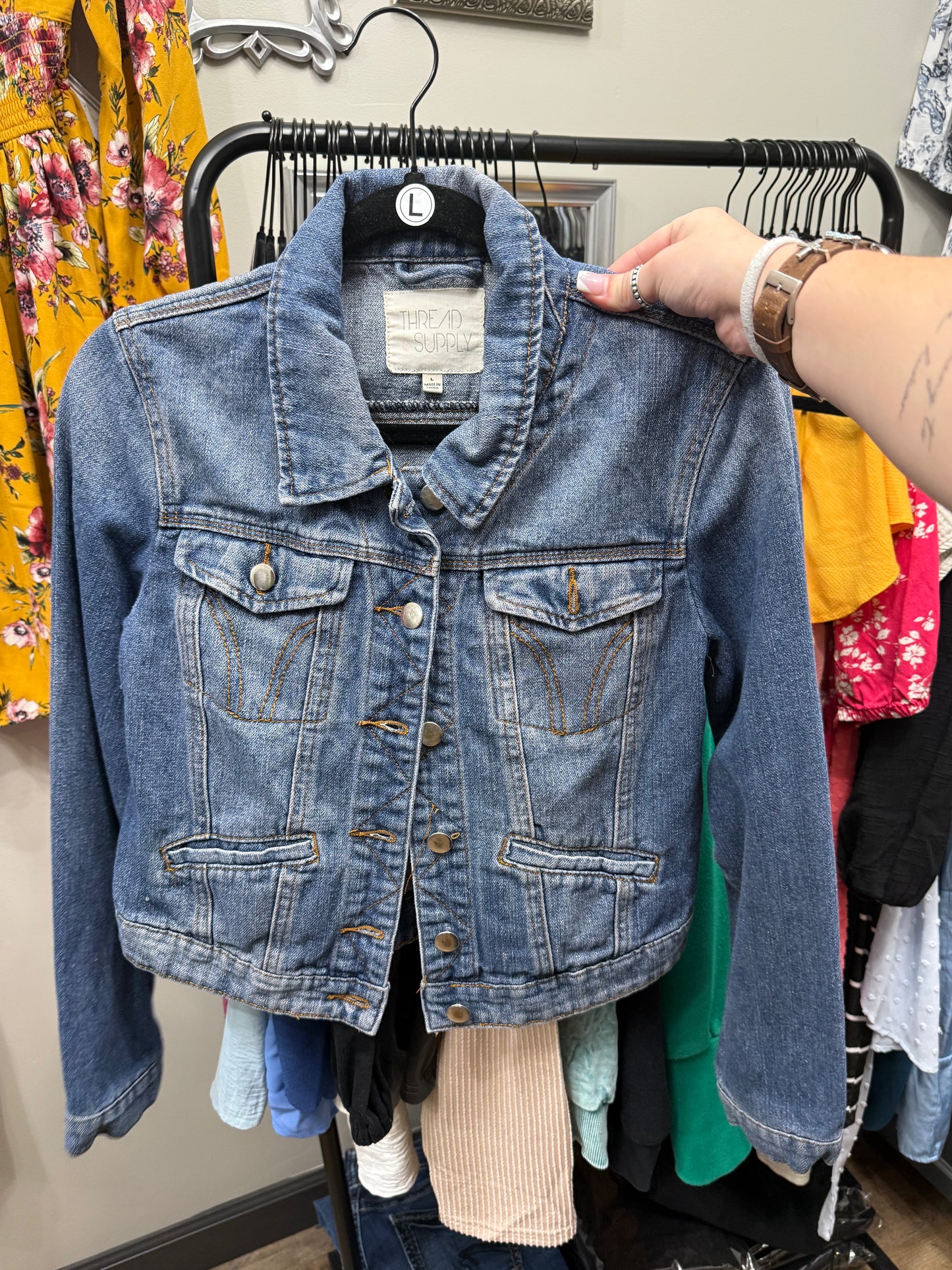 Long Sleeve Denim Jacket