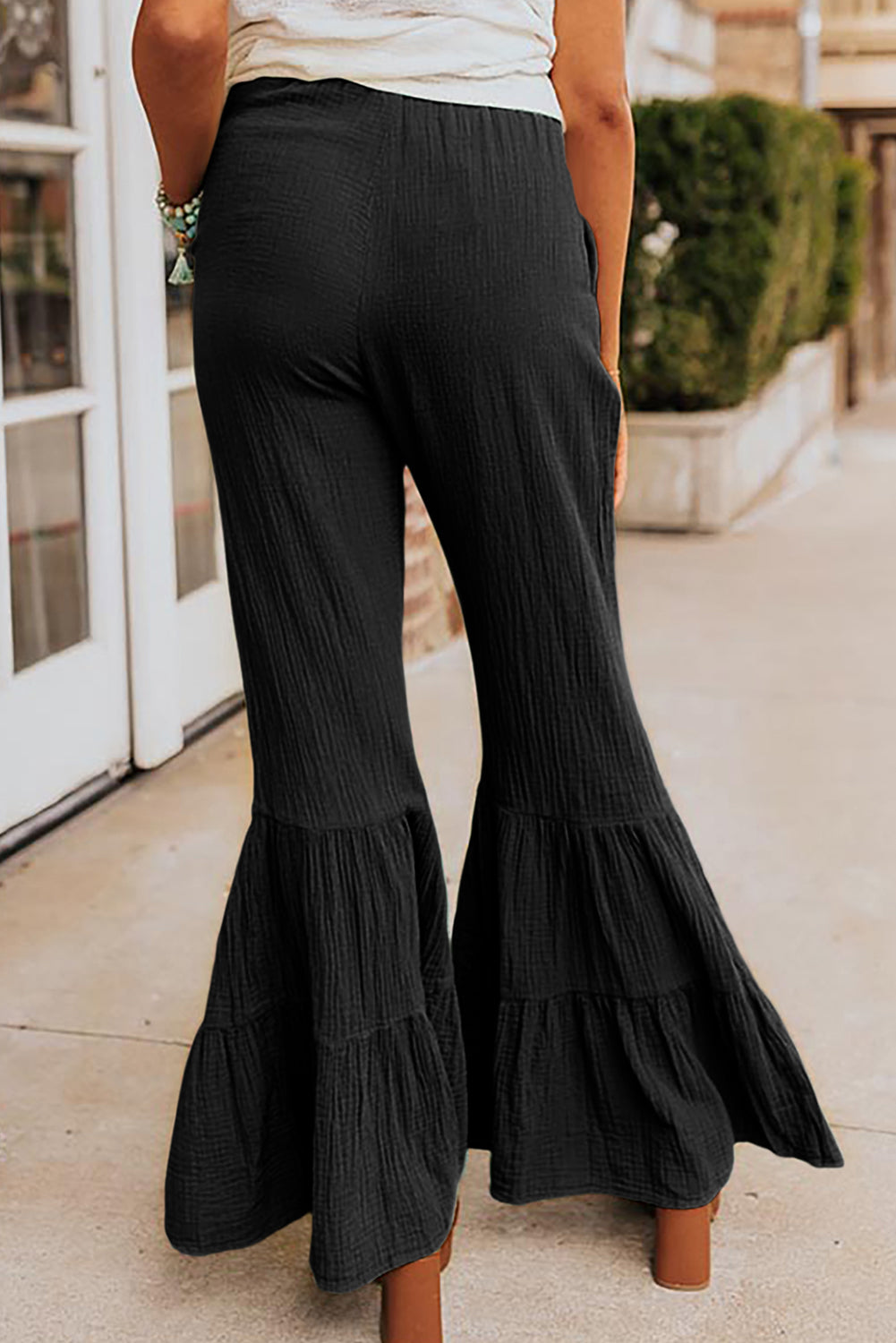 Ruffled Bell Bottoms